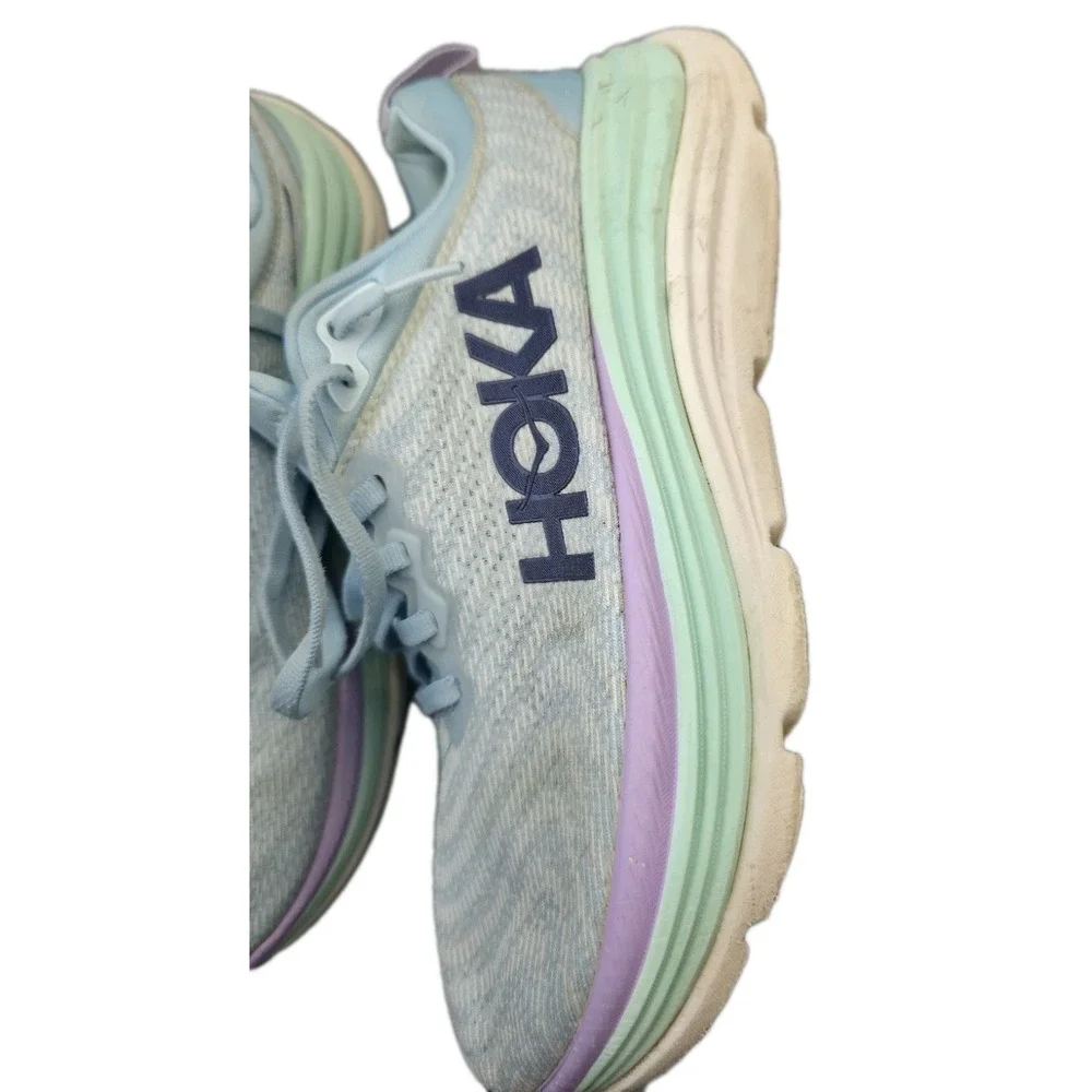 Womens Hoka Graviota 5 Airy Blue Sunlight Ocean 1134270 ABSO Size 7.5 D